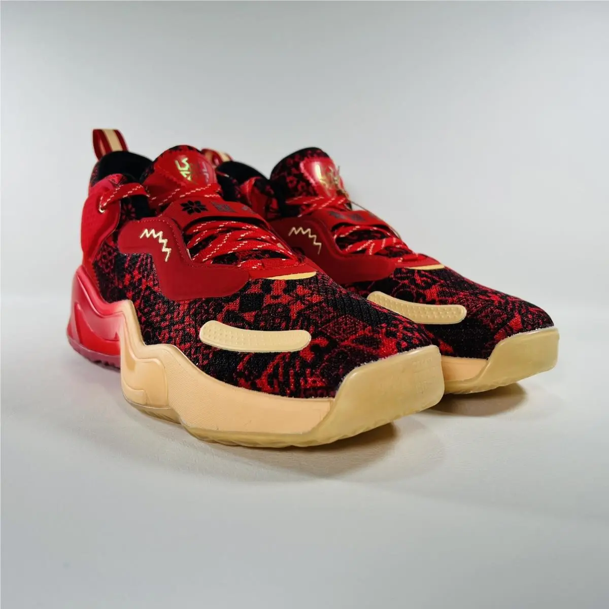 Adidas shoes - adidas D.O.N. Issue #3 - Issue - GY0328 - Scarlet / Pulse Amber / Core Black 5