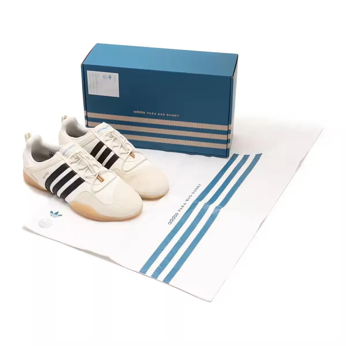 Adidas shoes - adidas Ballerina Bad Bunny - Ballerina Bad Bunny - JQ9229 IF9735 JQ9231 - White 9
