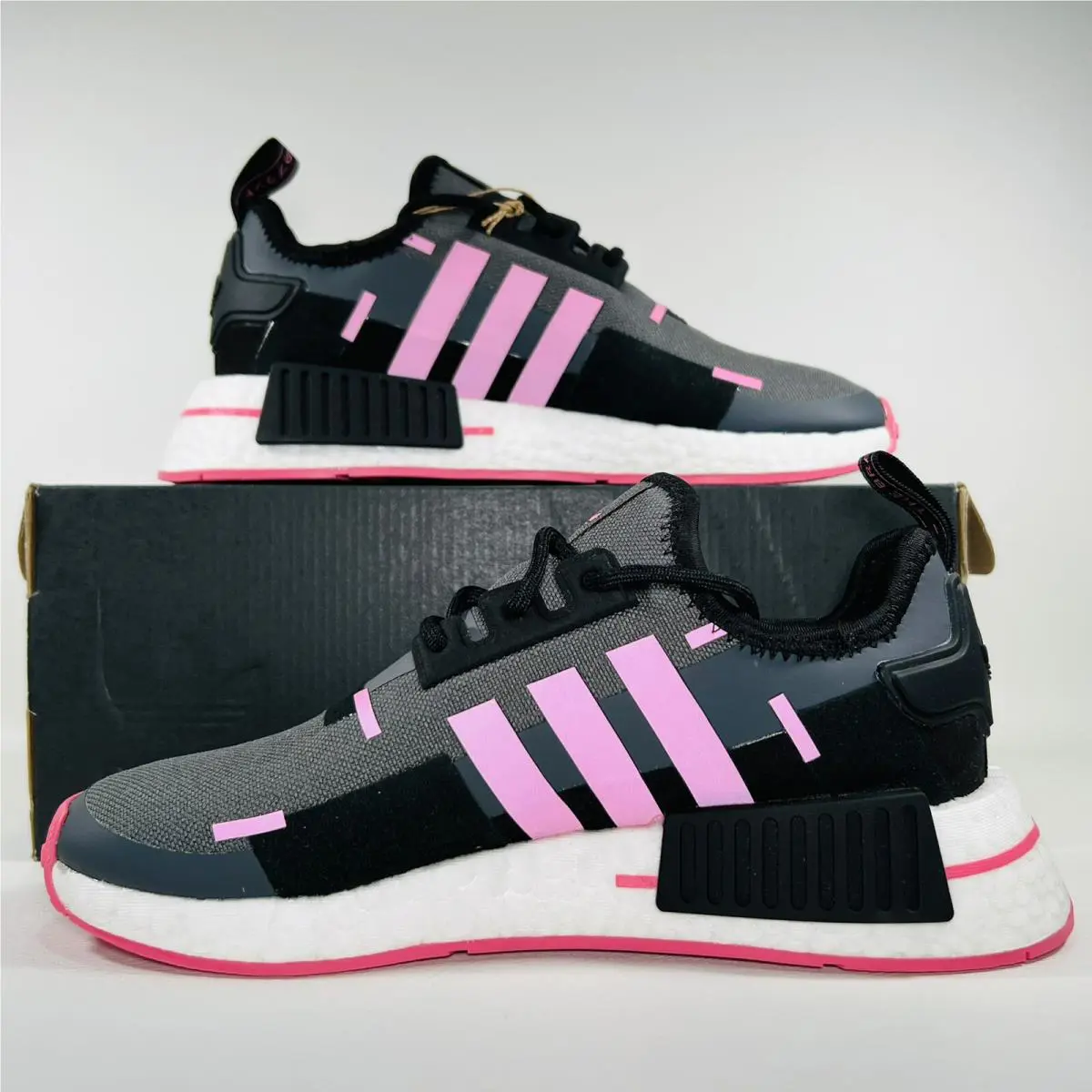 Adidas shoes - adidas NMD R1 - NMD - GZ8015 - Core Black / Rose Tone / Carbon / Cloud White 0