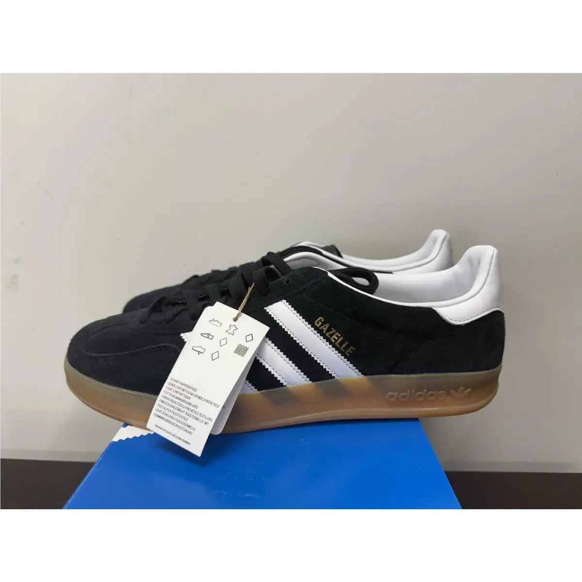 Adidas shoes - Gazelle Indoor - Gazelle Indoor - JI2060 - Black 9