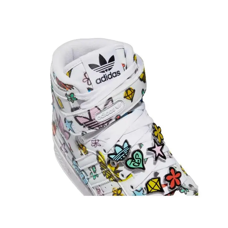 Adidas shoes - Forum 84 HI - Forum - HQ1128 - Cloud White/Multi 9