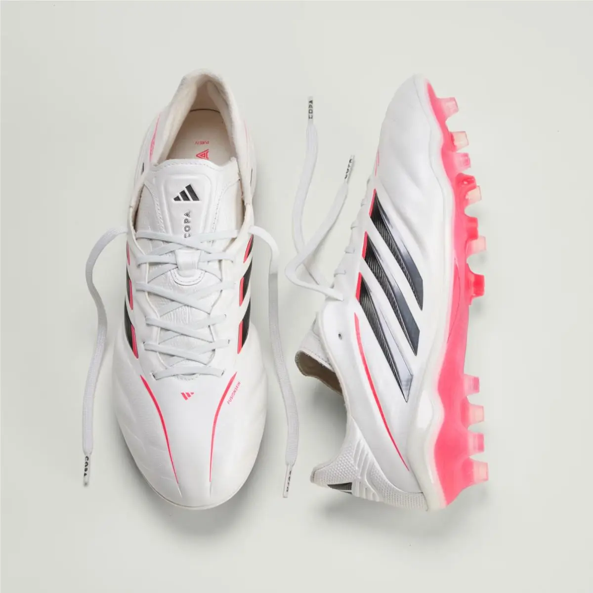 Adidas shoes - adidas COPA PURE 4 ELITE FG - JQ0396 - Zero Metallic/Core Black/Lucid Red 1