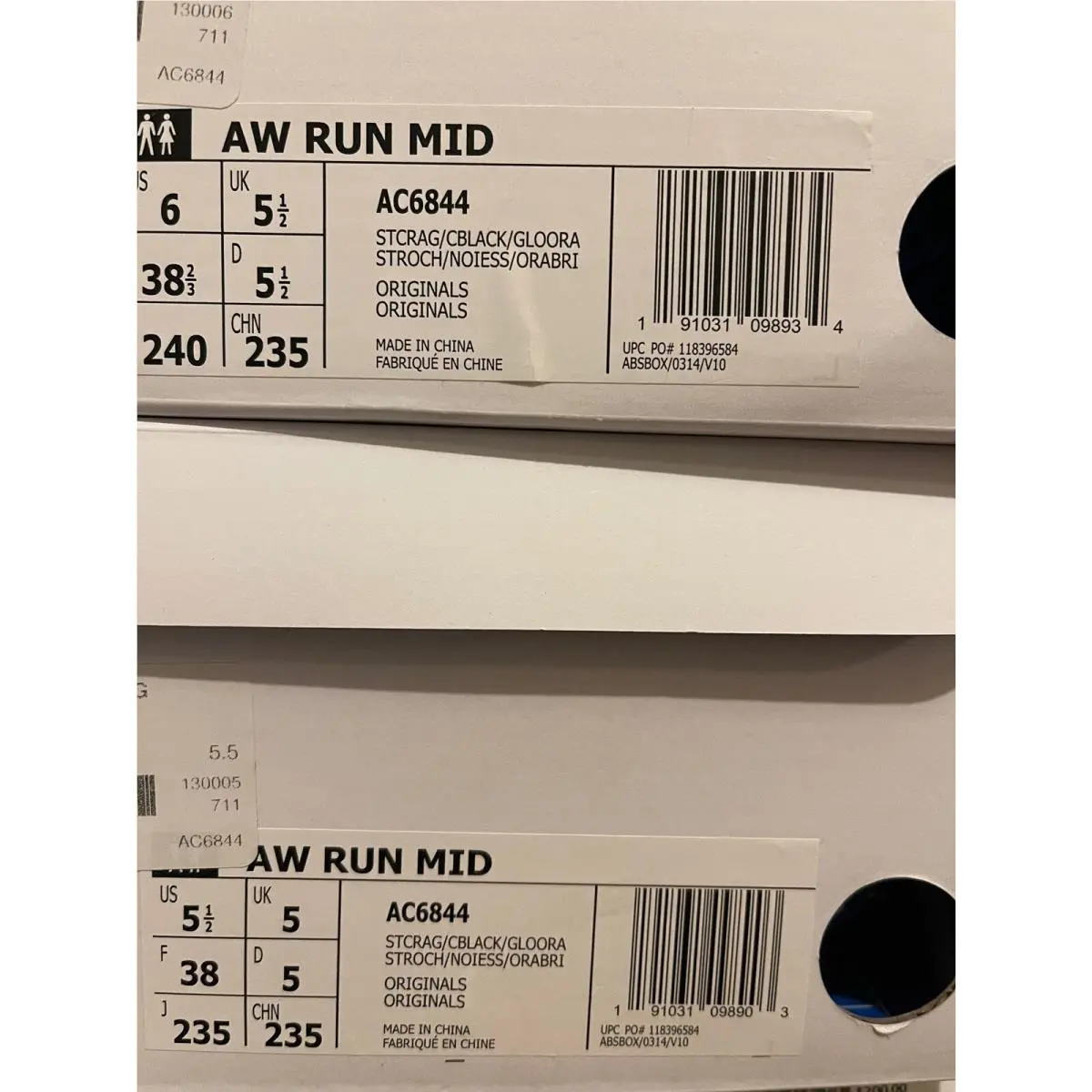 Adidas shoes - St Crag - Crag - AC6844 - st crag, Manufacturer: Blue 11