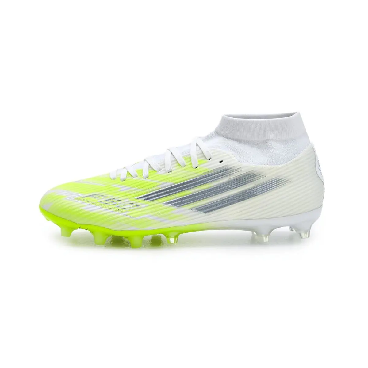 Adidas shoes - White/Iron Metallic/Yellow 2