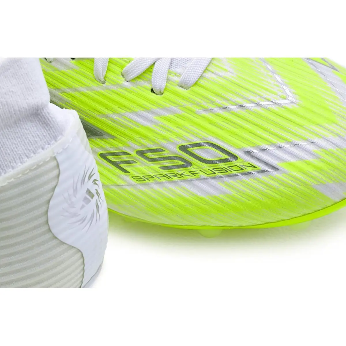 Adidas shoes - White/Iron Metallic/Yellow 4