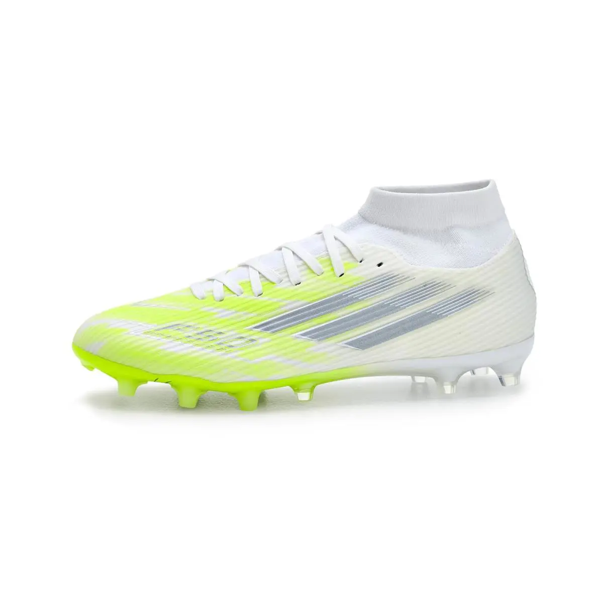 Adidas shoes - White/Iron Metallic/Yellow 6