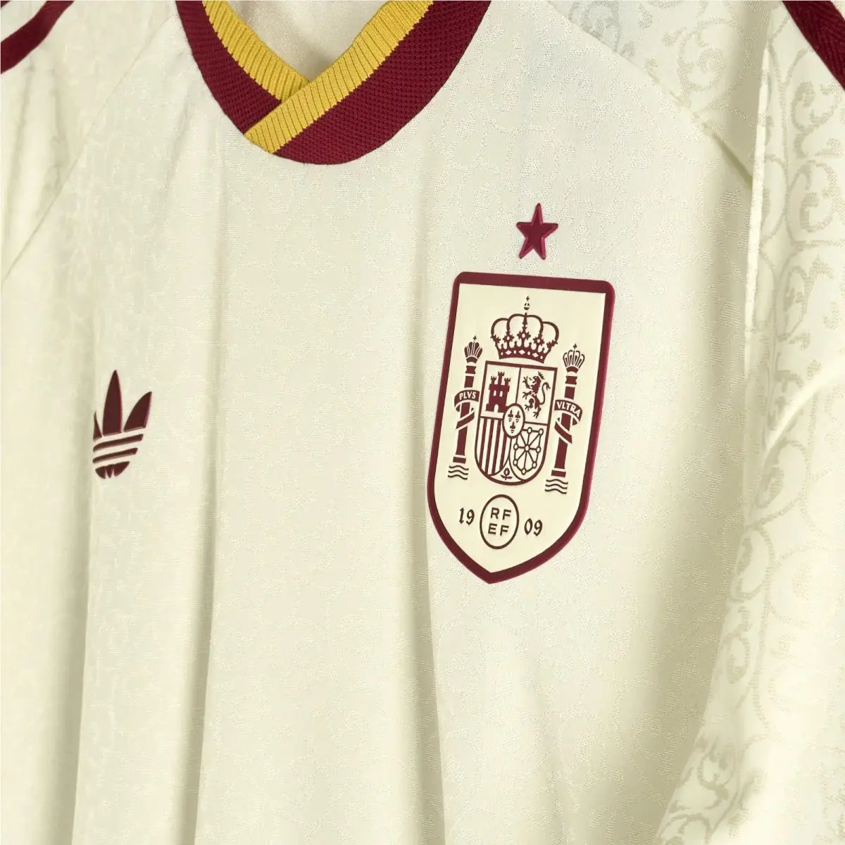 Adidas clothing - Adidas Spain 2026 Away Authentic Jersey - JN4392 Player Version - JN4392 - White 14