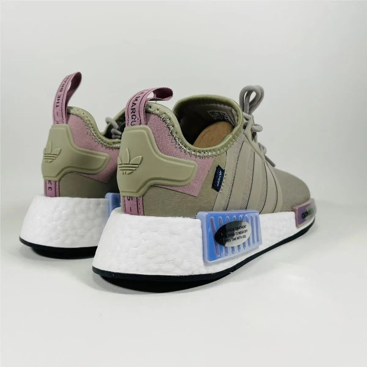 Adidas shoes - adidas NMD R1 - NMD - GY8538 - Feather Grey / Feather Grey / Violet Tone 5