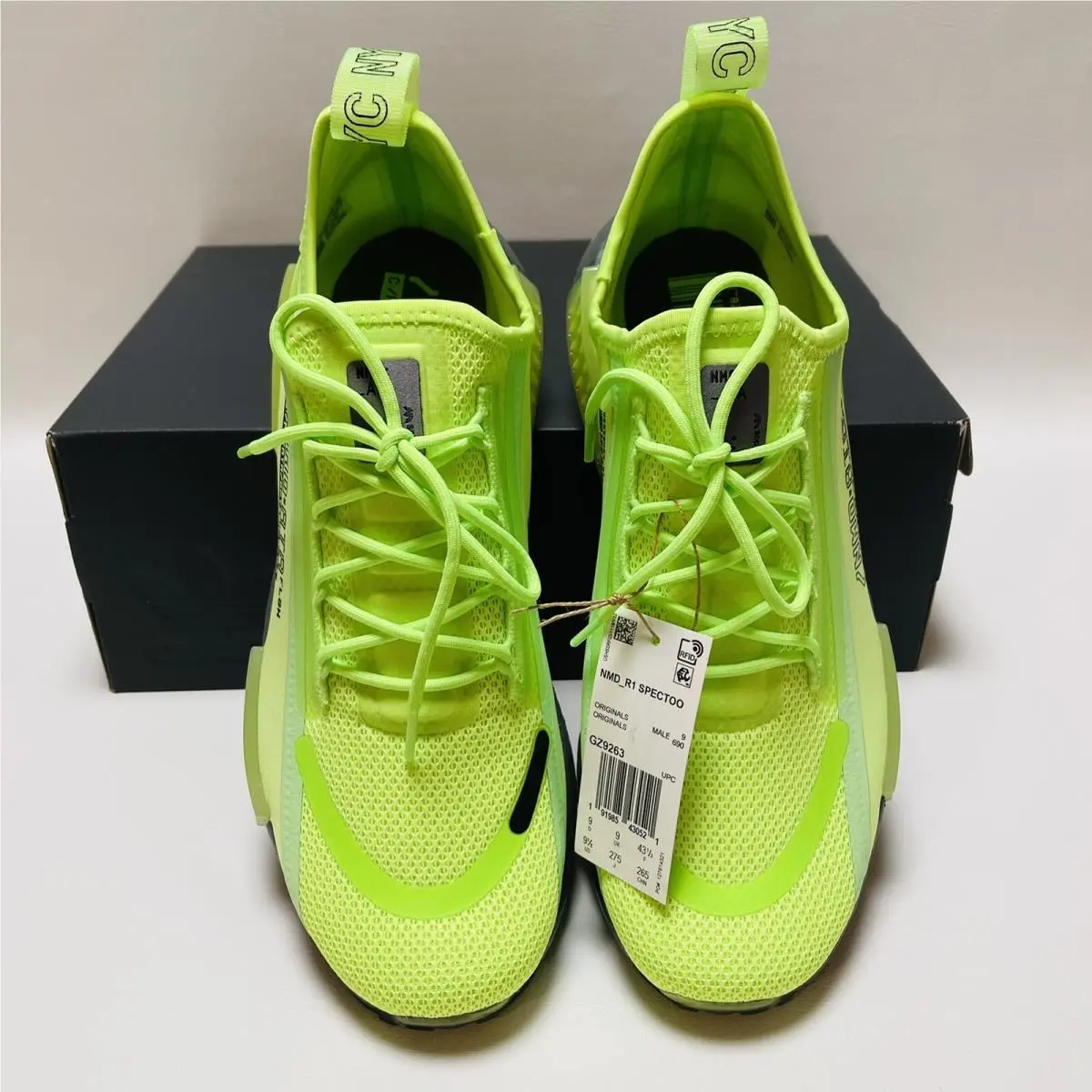 Adidas shoes - adidas NMD R1 - NMD - GZ9263 - Signal Green / Grey Six / Grey Four 7