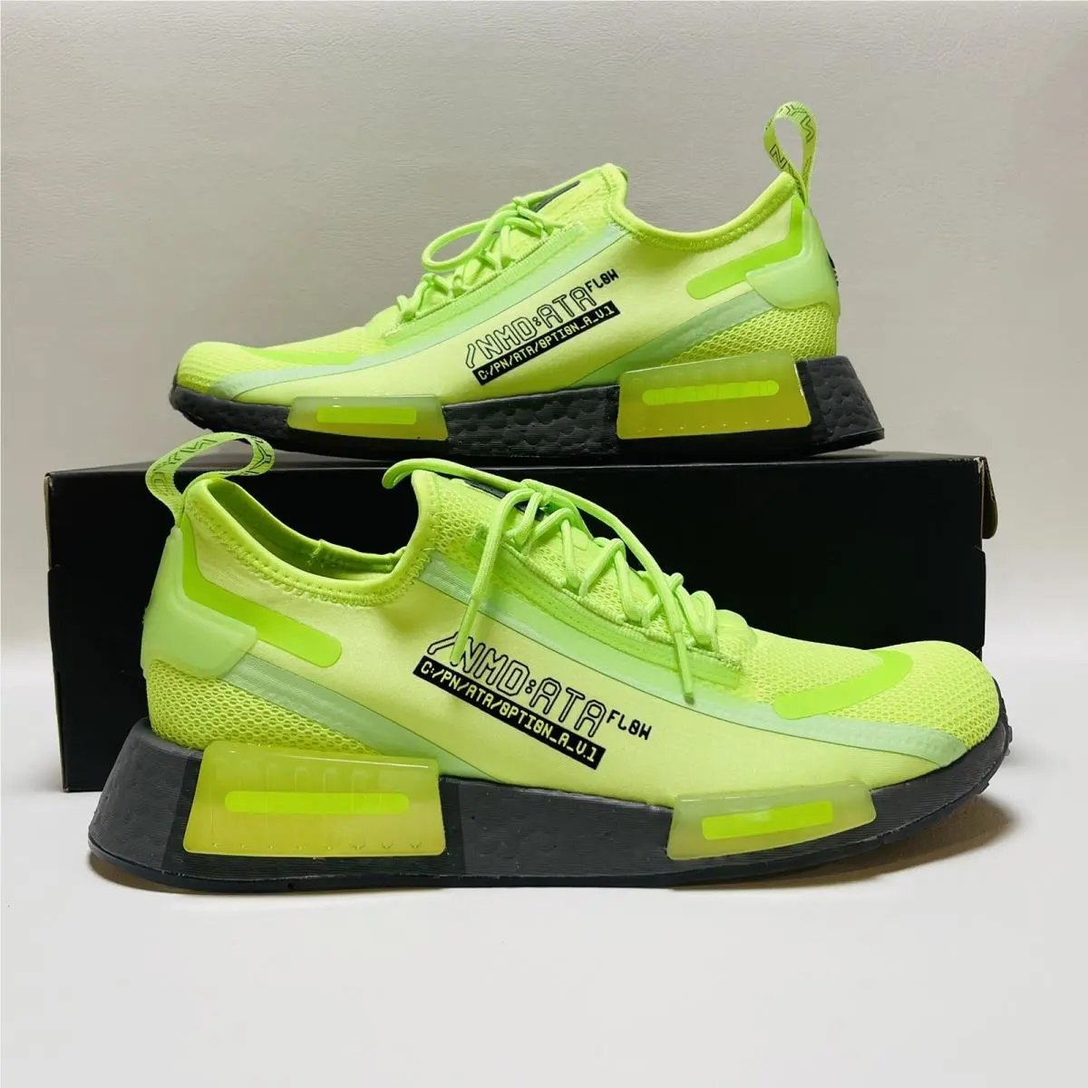 Adidas shoes - adidas NMD R1 - NMD - GZ9263 - Signal Green / Grey Six / Grey Four 10
