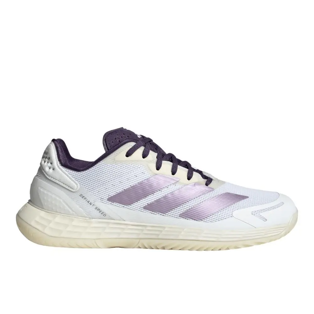 Adidas Defiant Speed 2 Tennis Womens White Sneakers Athletic Shoes JQ6350