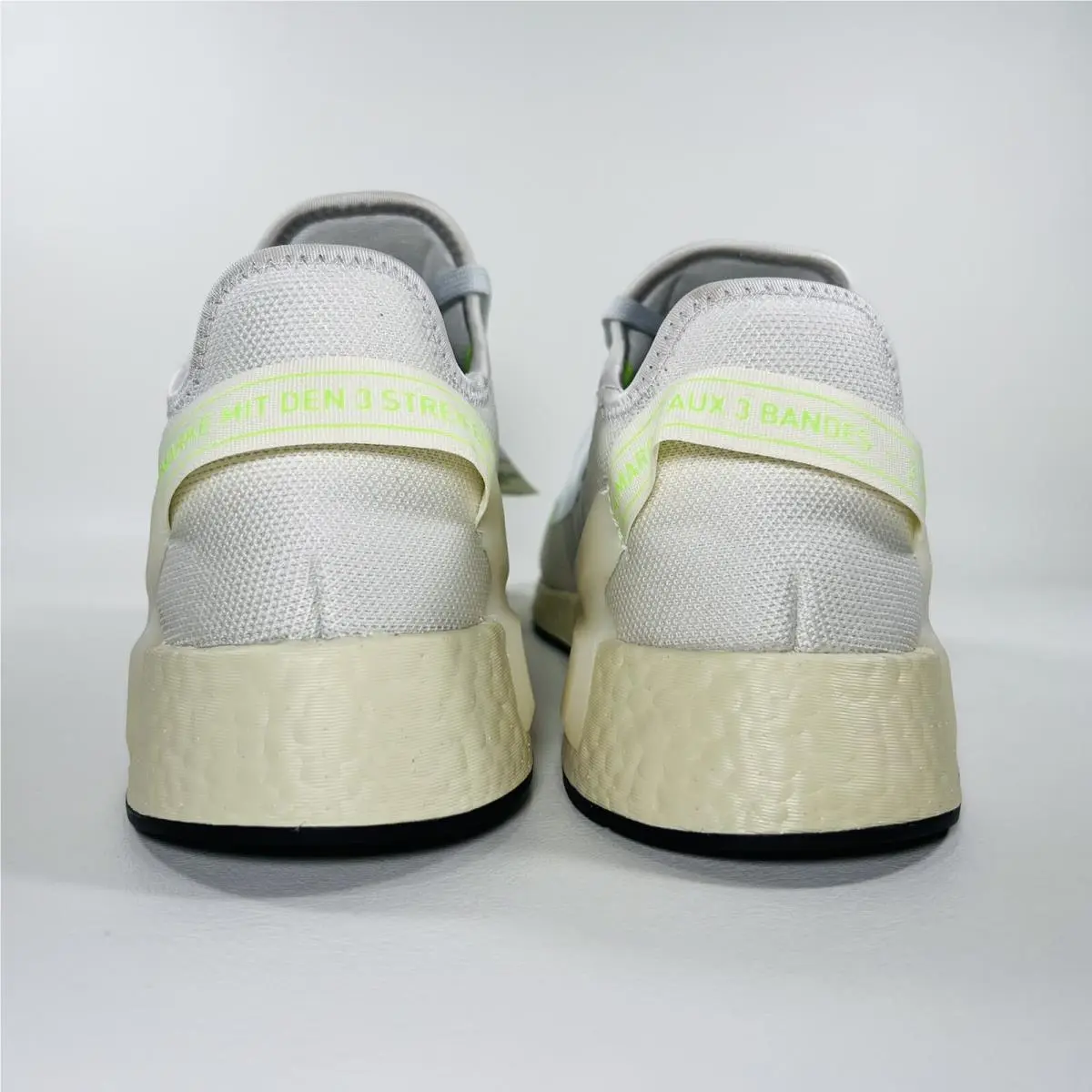 Adidas shoes - adidas NMD R1 V2 - NMD - GY6165 - Crystal White / Grey One / Signal Green 3
