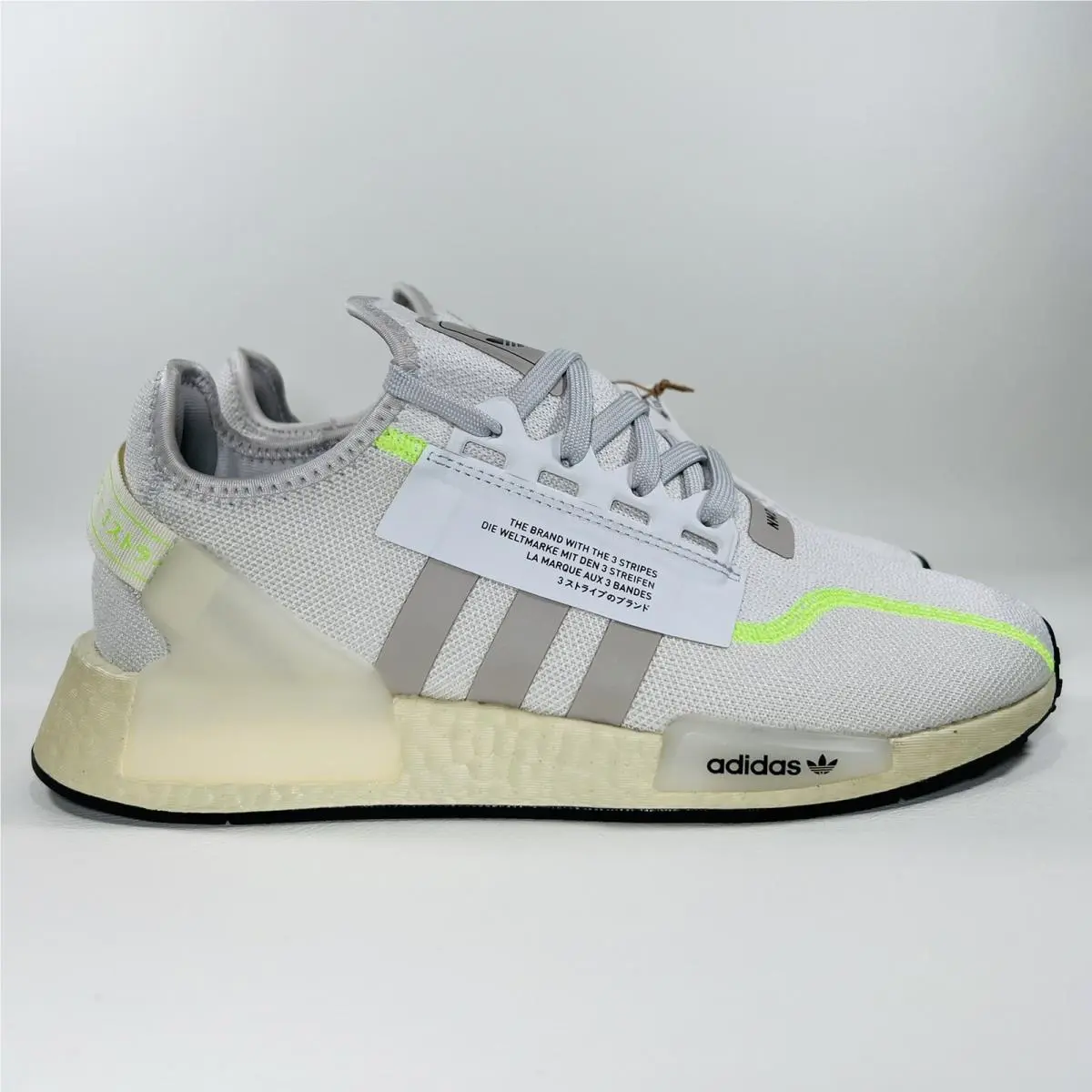 Adidas shoes - adidas NMD R1 V2 - NMD - GY6165 - Crystal White / Grey One / Signal Green 4