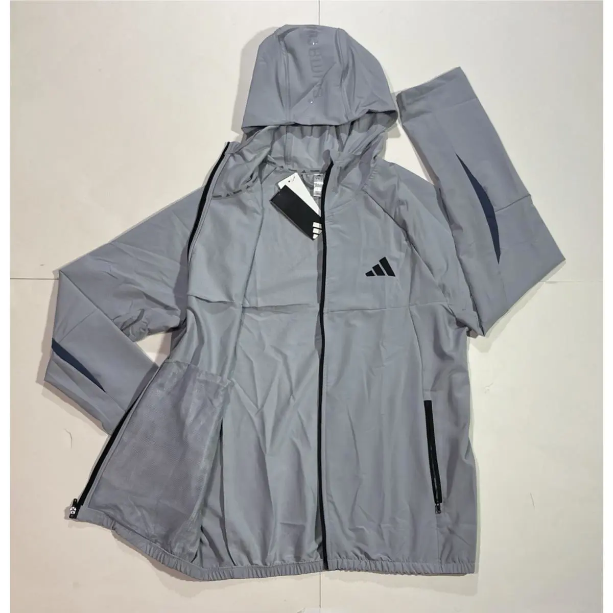 Adidas clothing - Adidas Climacool Tech Apparel Track Top - JM6261 - Silver 14