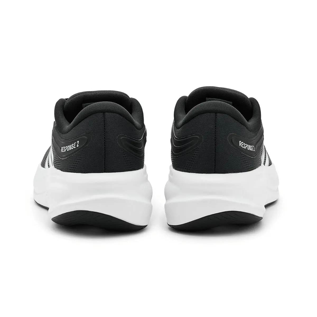 Adidas shoes - Black/White/Matte Silver 5