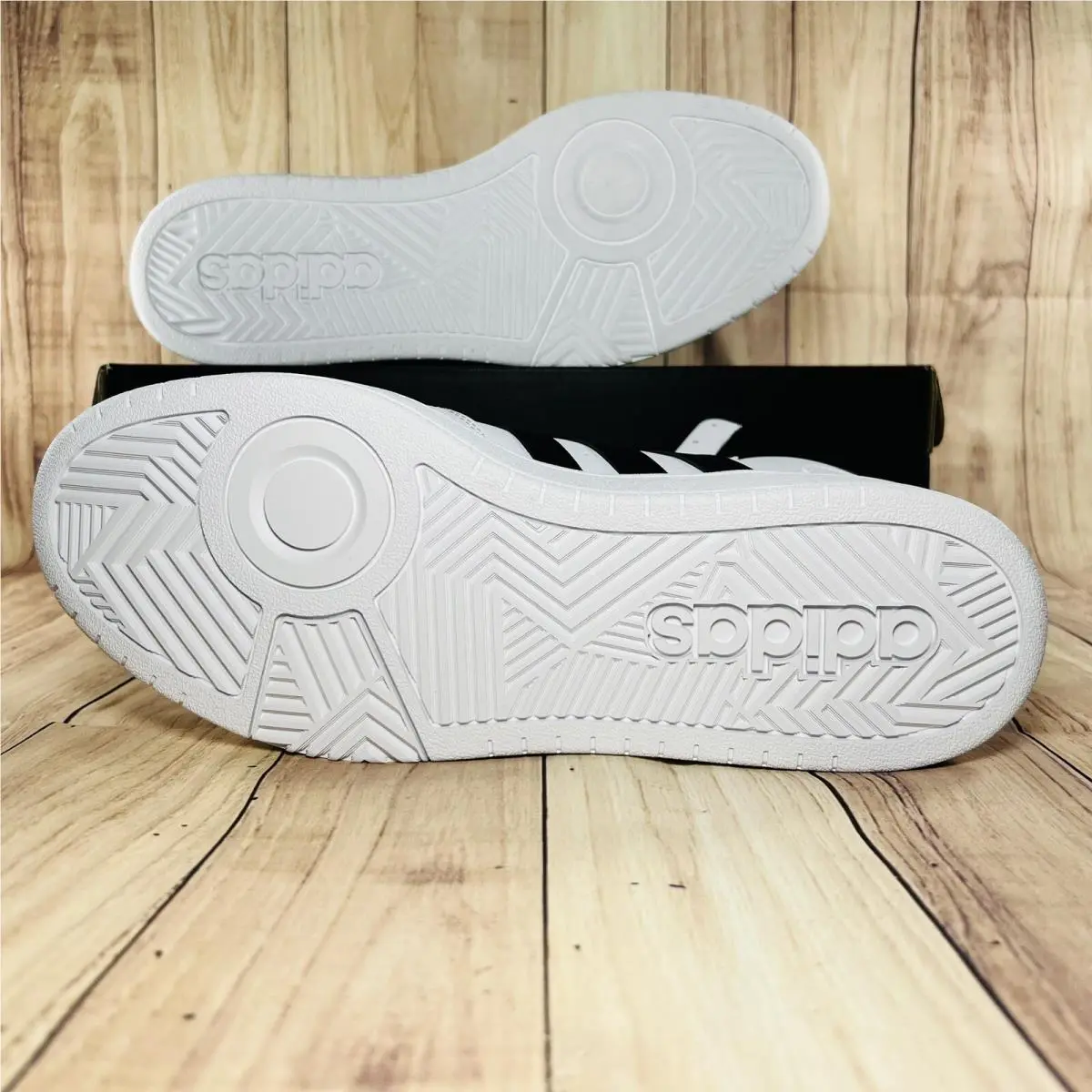 Adidas shoes - adidas Hoops - Hoops - GW3019 - White / Black 1