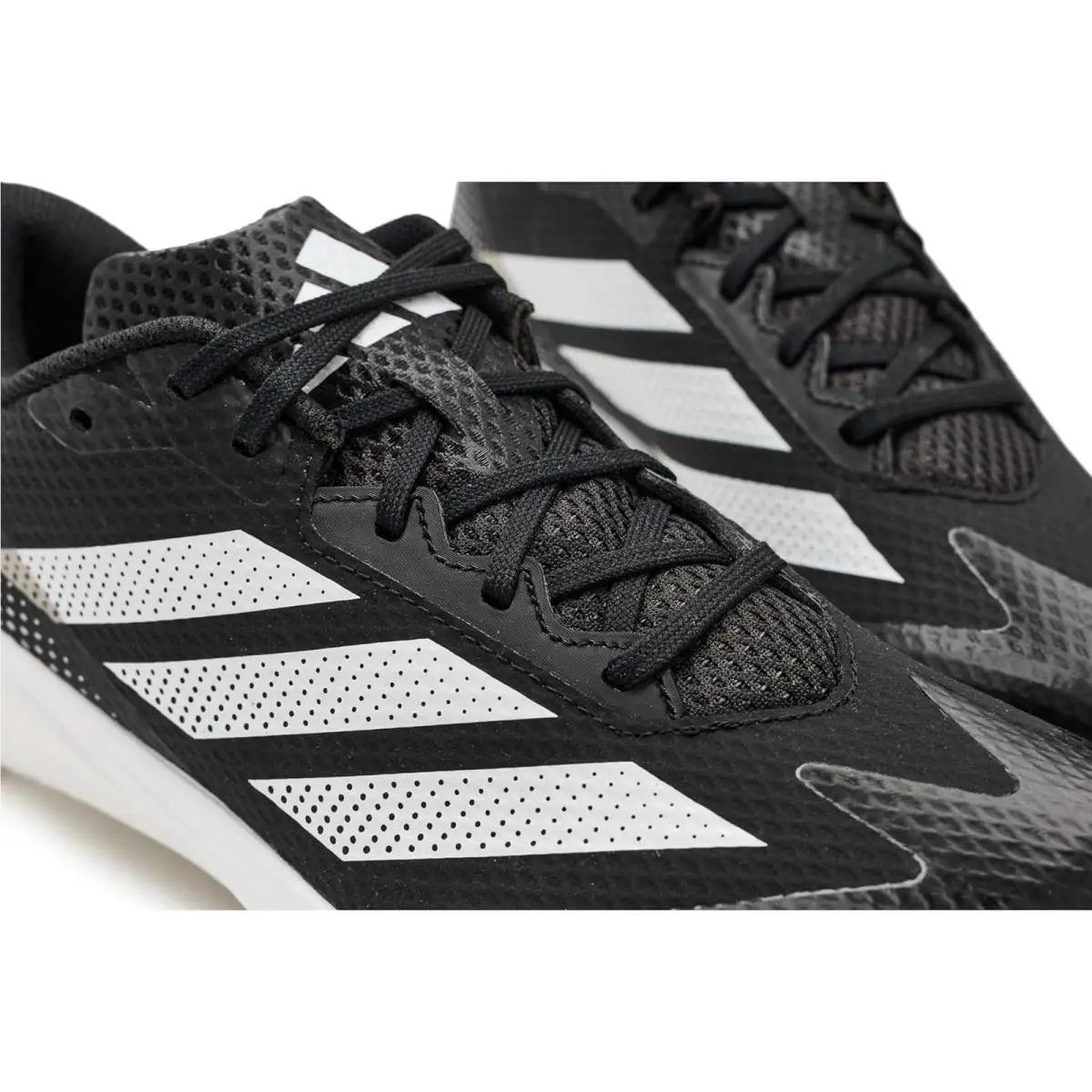 Adidas shoes - Black/White/Silver Metallic 4