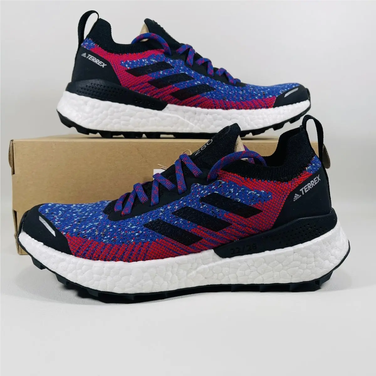 Adidas Terrex Two Ultra Primeblue Women`s Shoes Scarlet Athletic Sneakers H69069