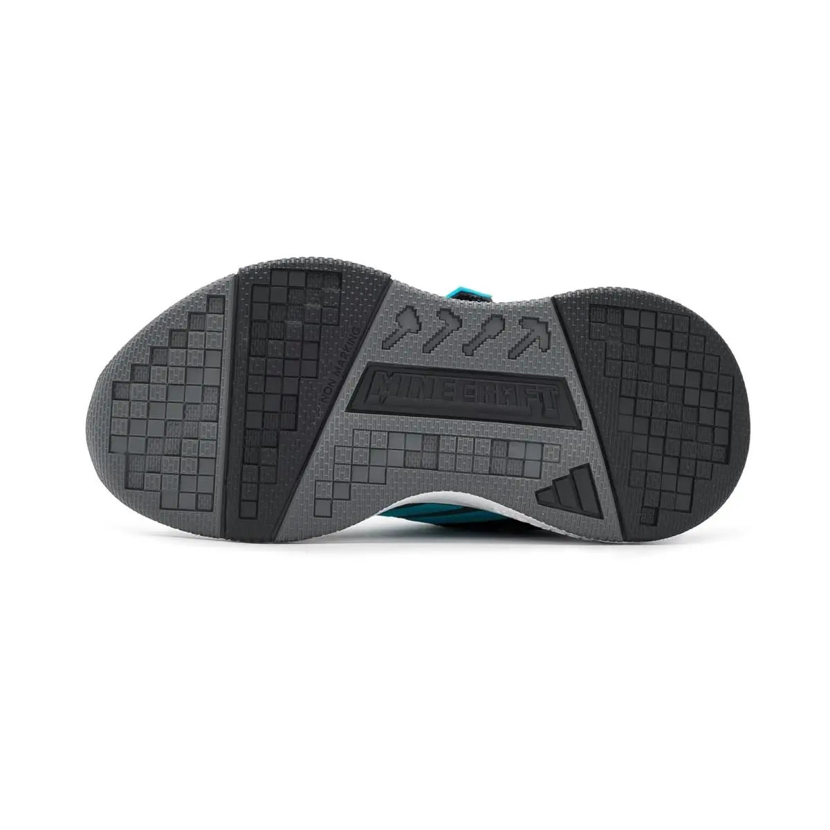 Adidas shoes - Black/Lucid Cyan/White 3