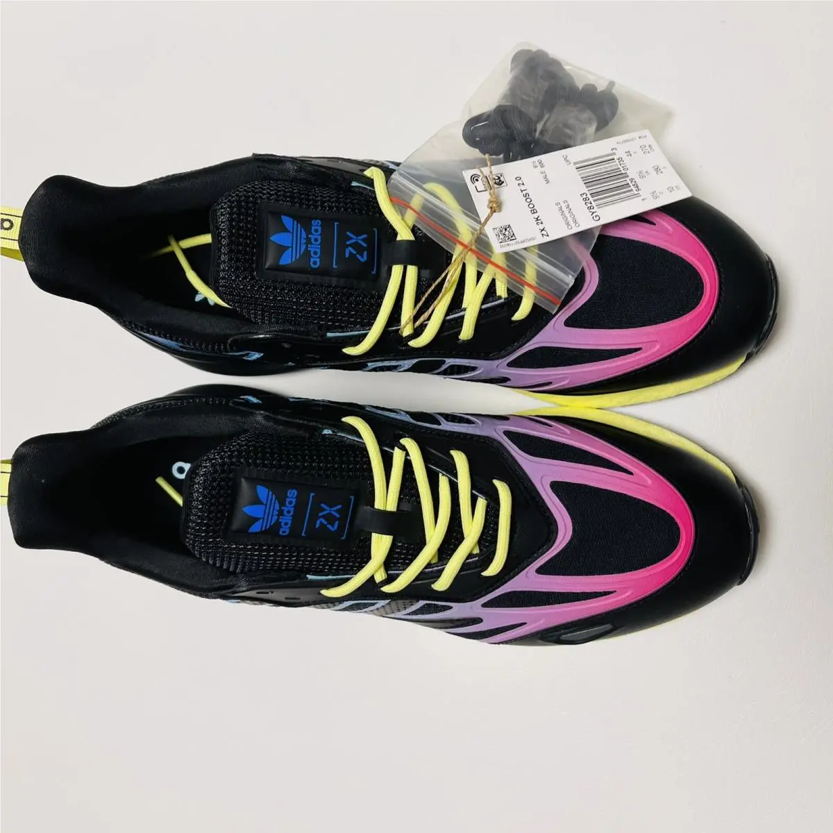Adidas shoes - Adidas ZX 2K Boost 2.0 - GY8283 - Core Black / Pulse Yellow / Sonic Ink 4