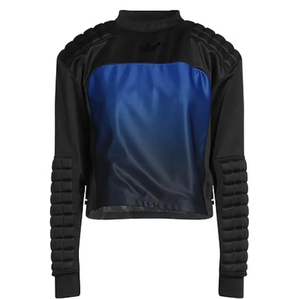 Adidas Blue Version Long Sleeve Women`s Goalkeeper Jersey
