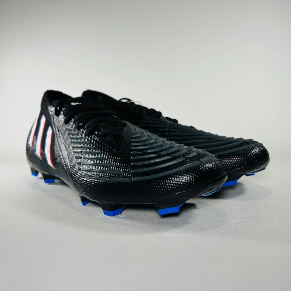 Adidas shoes - adidas Predator Edge.2 FG - Predator - GW2271 - Core Black / Cloud White / Vivid Red 17