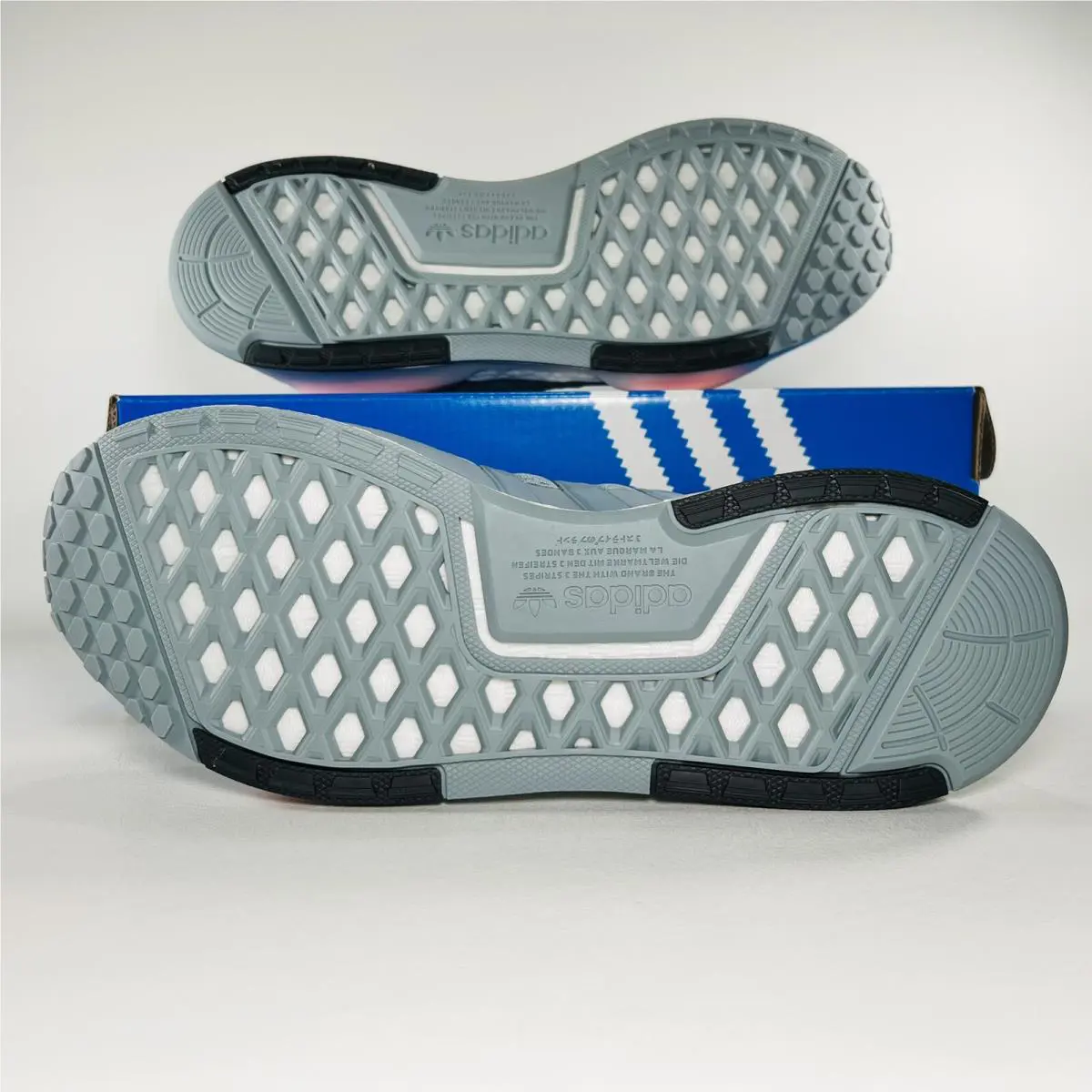 Adidas shoes - adidas NMD V3 - NMD - GX2085 - Magic Grey / White / Beam Orange 1