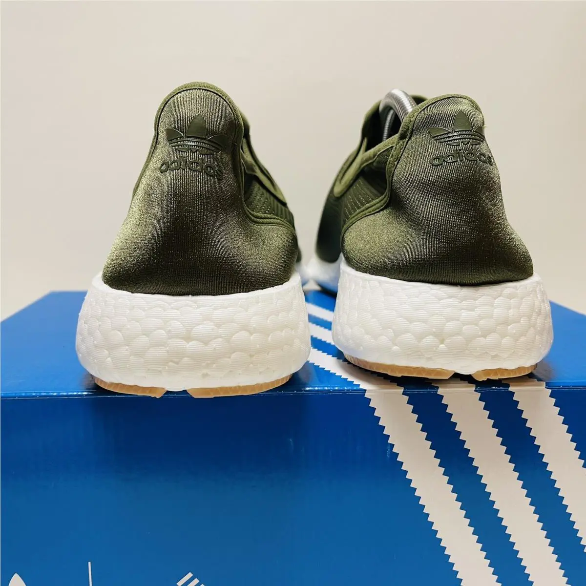 Adidas shoes - Adidas Slipon - Slipon - GX5204 - Wild Pine / Wild Pine / Core Black / White 20