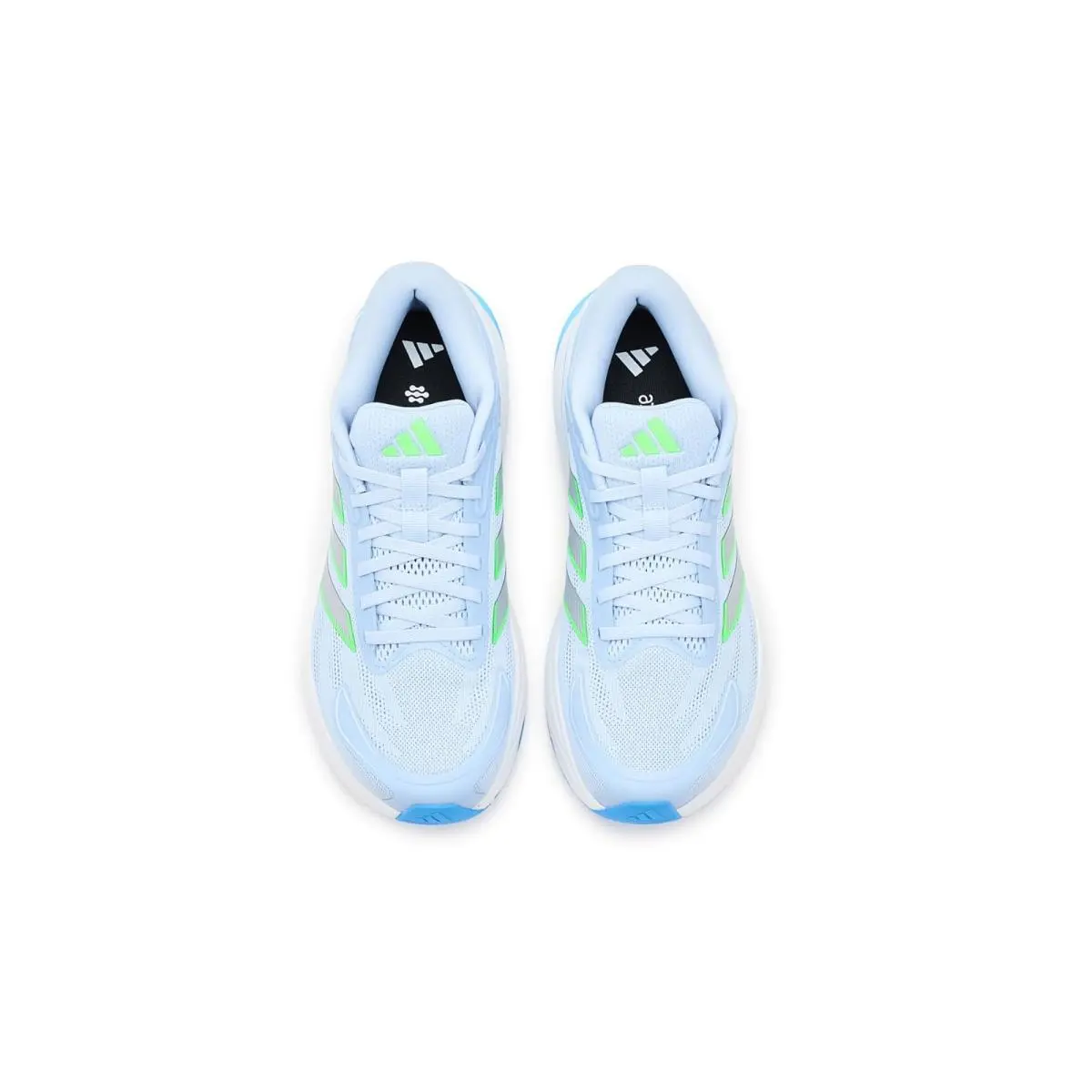 Adidas shoes - Crystal Sky/Silver Met./Lime Burst 7