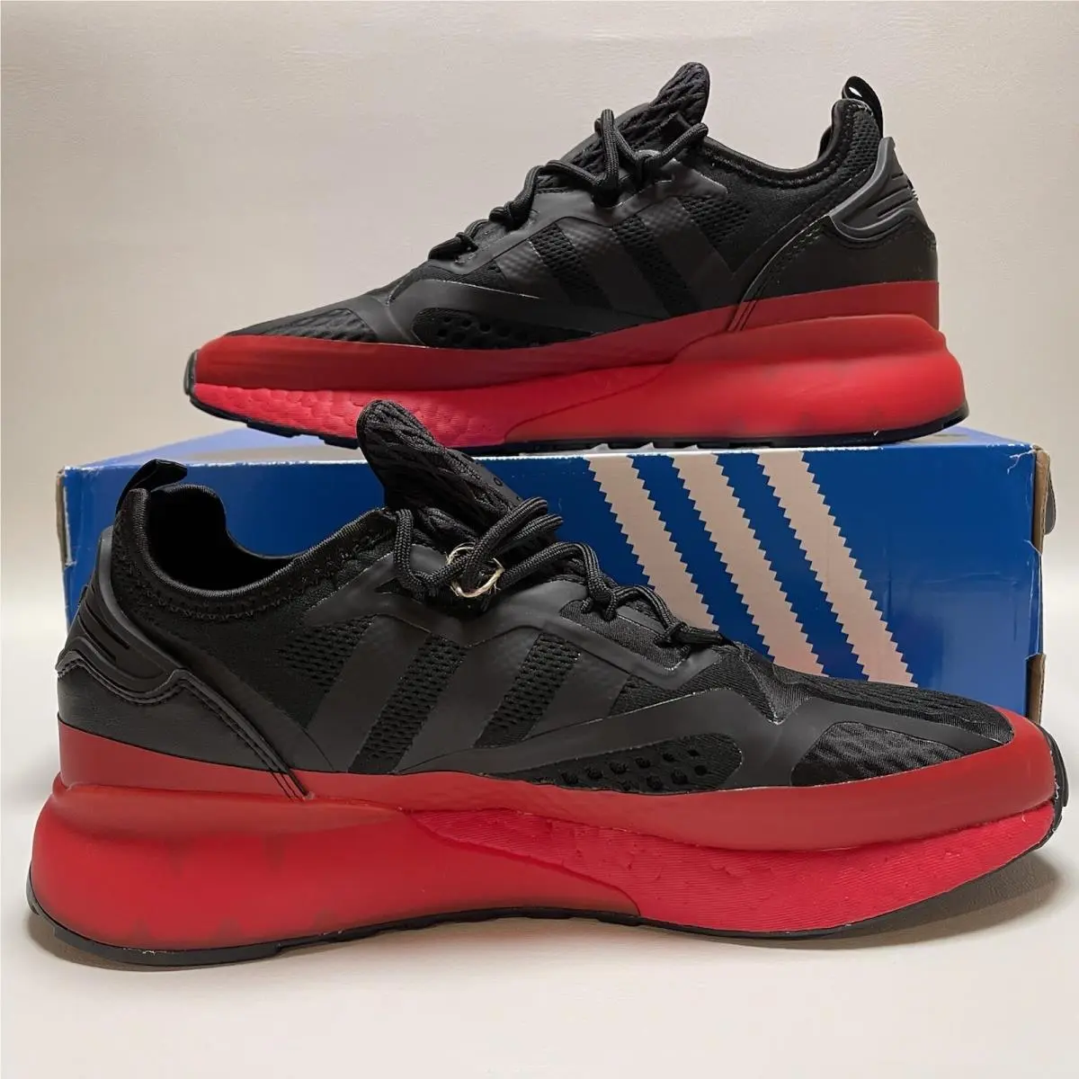 Adidas shoes - adidas Athletics 2 - Athletics - H67584 - Core Black / Core Black / Scarlet 12