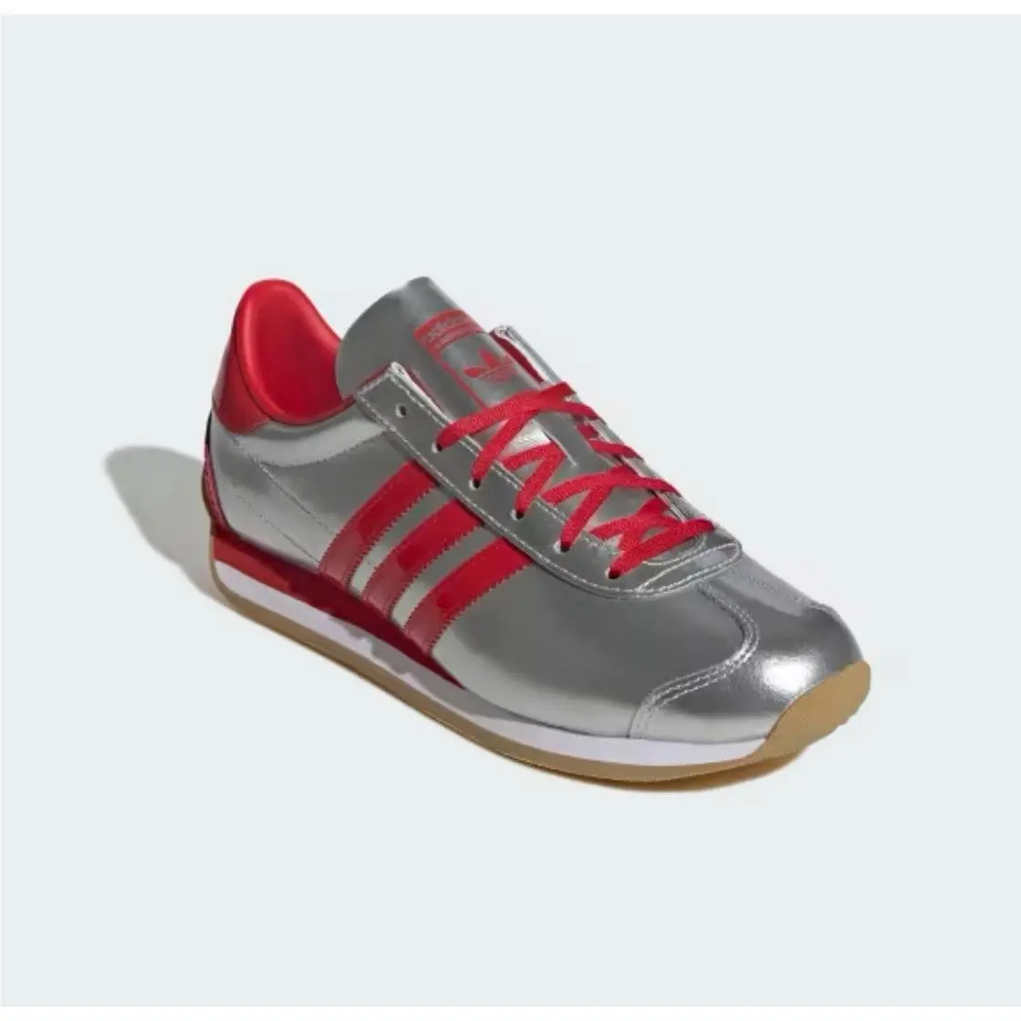 Adidas W Country OG Shoes/sneakers Sz 7/7.5/8/8.5/9/9.5 Silver/scarlet
