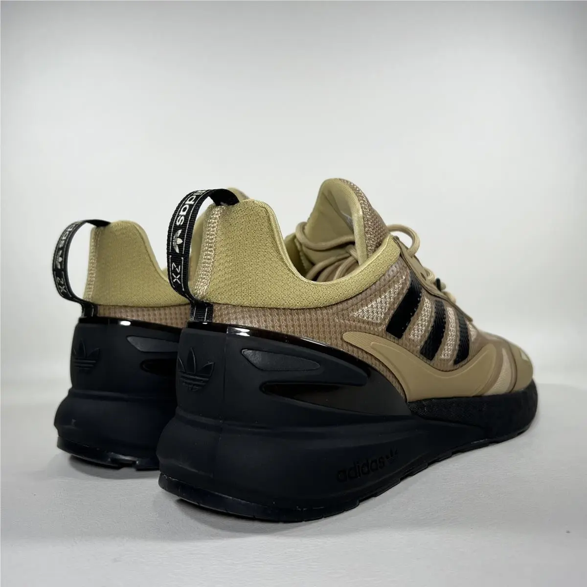 Adidas shoes - Adidas ZX 2K Boost 2.0 - GY8516 - Beige Tone / Core Black / Orange Rush 8