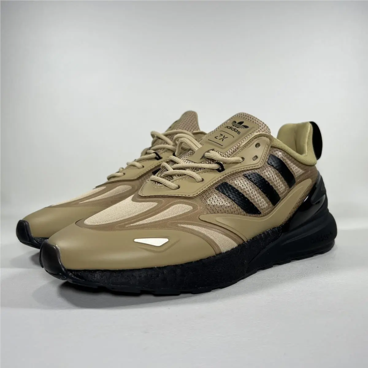 Adidas shoes - Adidas ZX 2K Boost 2.0 - GY8516 - Beige Tone / Core Black / Orange Rush 5
