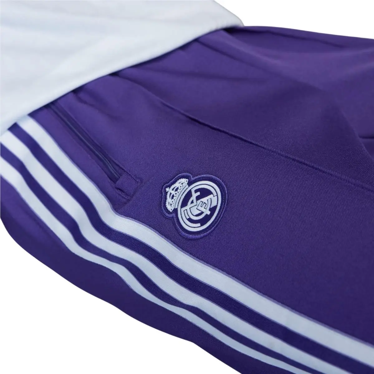 Adidas clothing - Adidas Real Madrid Terrace Icons Track Pants - Purple 10