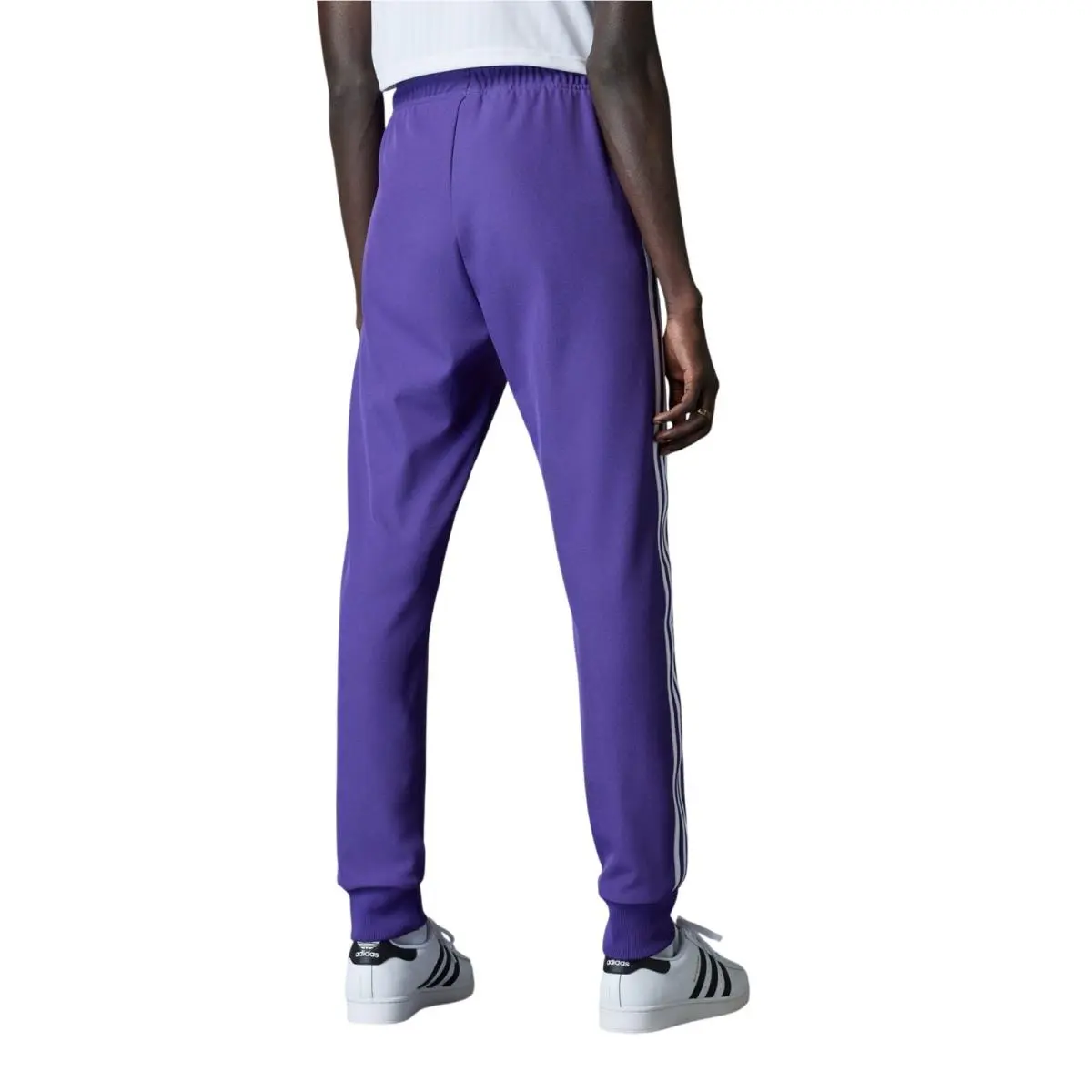 Adidas clothing - Adidas Real Madrid Terrace Icons Track Pants - Purple 8