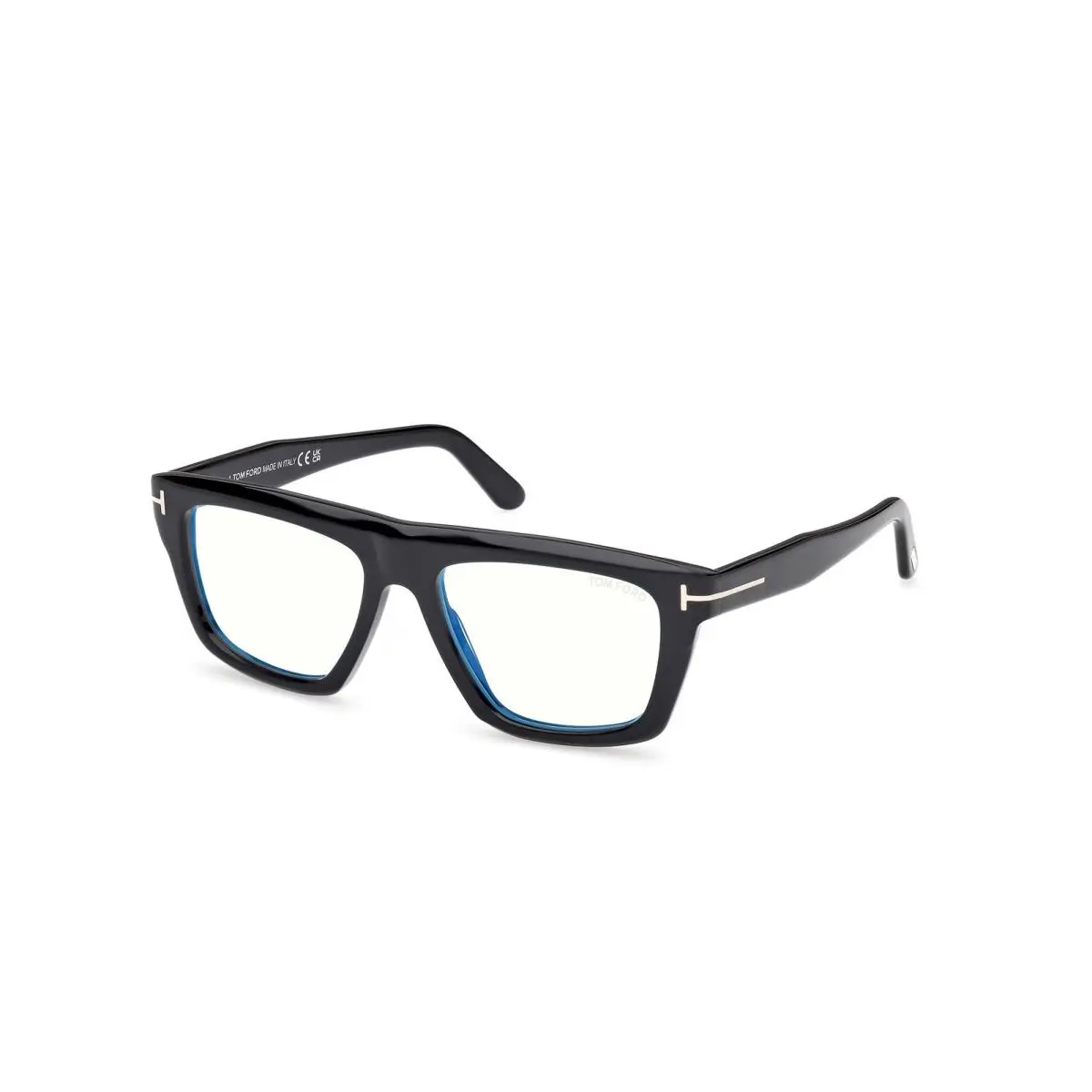 Tom Ford FT6059 B 001 BB Shiny Black 54 mm Unisex Eyeglasses