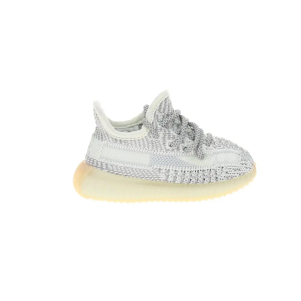 Adidas Yeezy Boost 350 V2 Slip On Toddler Boys Grey Sneakers Casual Shoes FX43