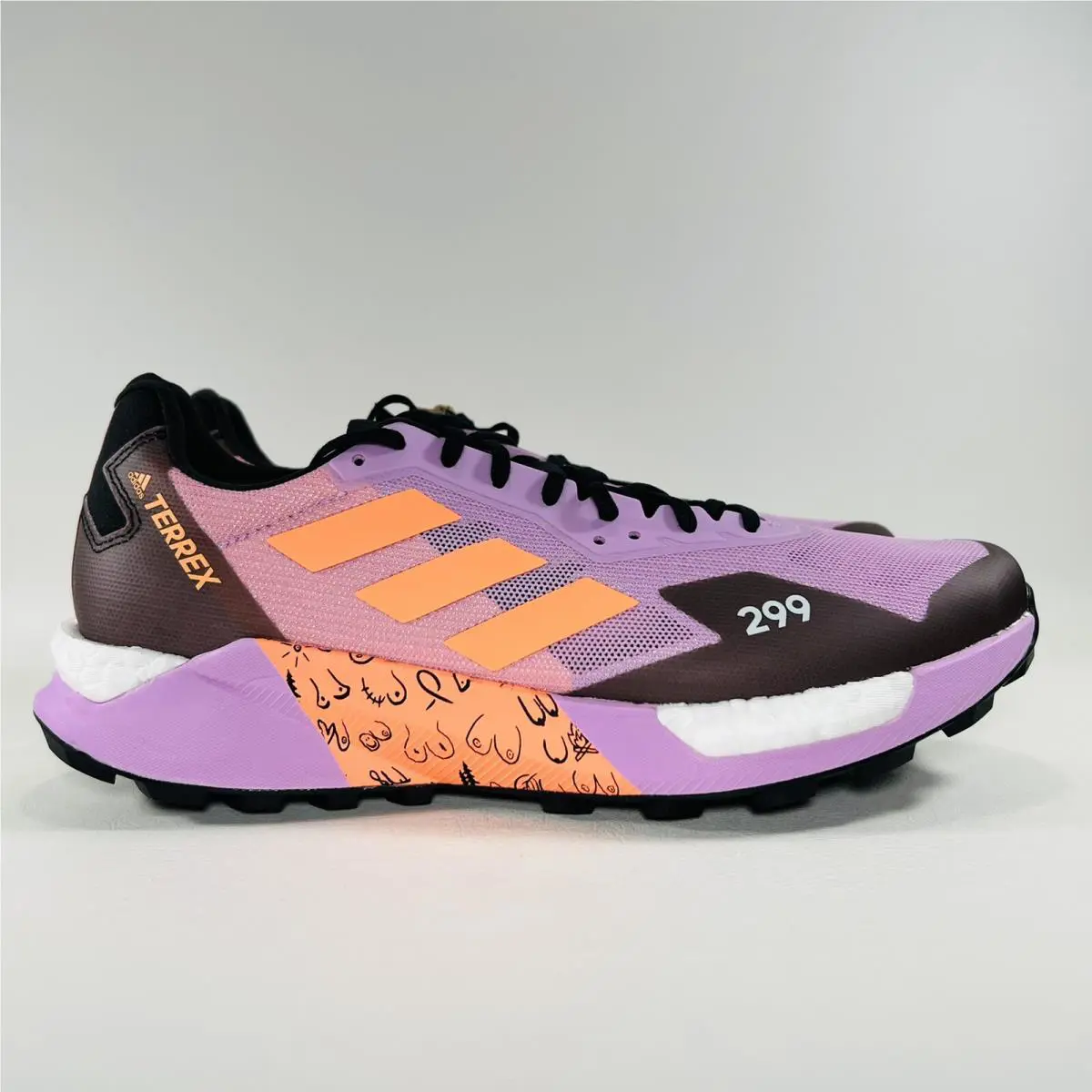 Adidas shoes - adidas Terrex Agravic Ultra - Terrex Agravic Ultra - GY9362 - Bliss Lilac / Beam Orange / Pulse Magenta 2