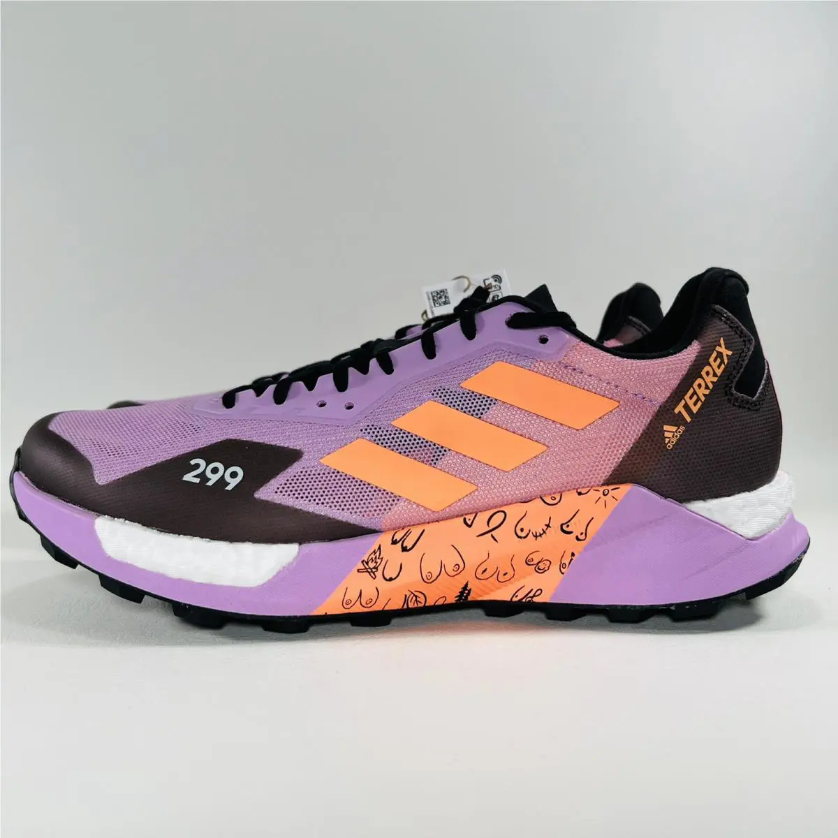 Adidas shoes - adidas Terrex Agravic Ultra - Terrex Agravic Ultra - GY9362 - Bliss Lilac / Beam Orange / Pulse Magenta 15
