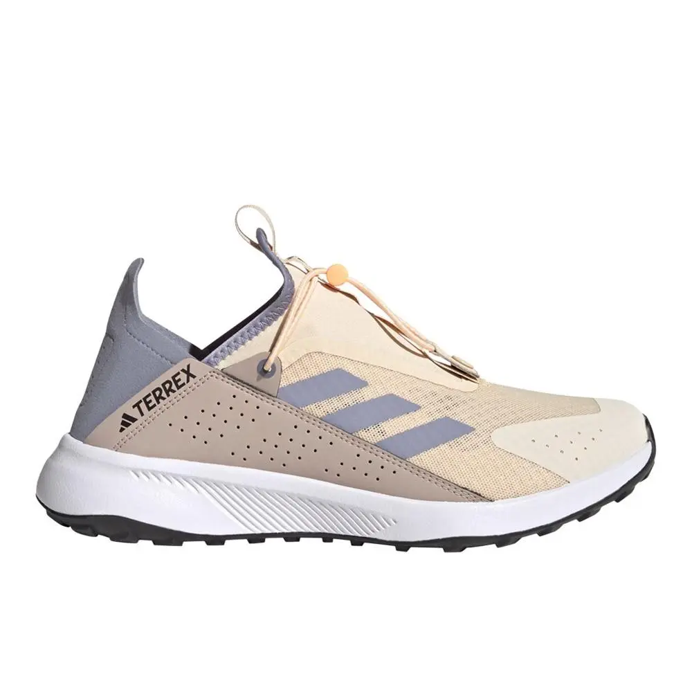 Adidas Terrex Voyager 21 Slipon Heat.rdy Hiking Mens Beige Sneakers Athletic Sh