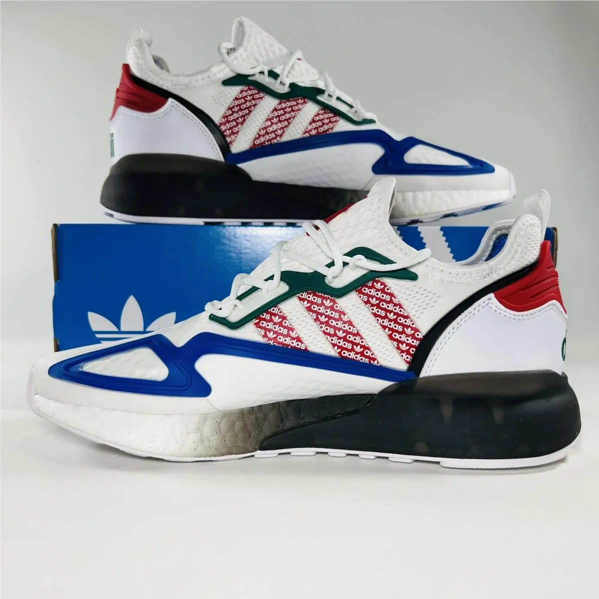 Adidas shoes - adidas ZK 2K Boost - Boost - FZ4839 - White / Scarlet 0