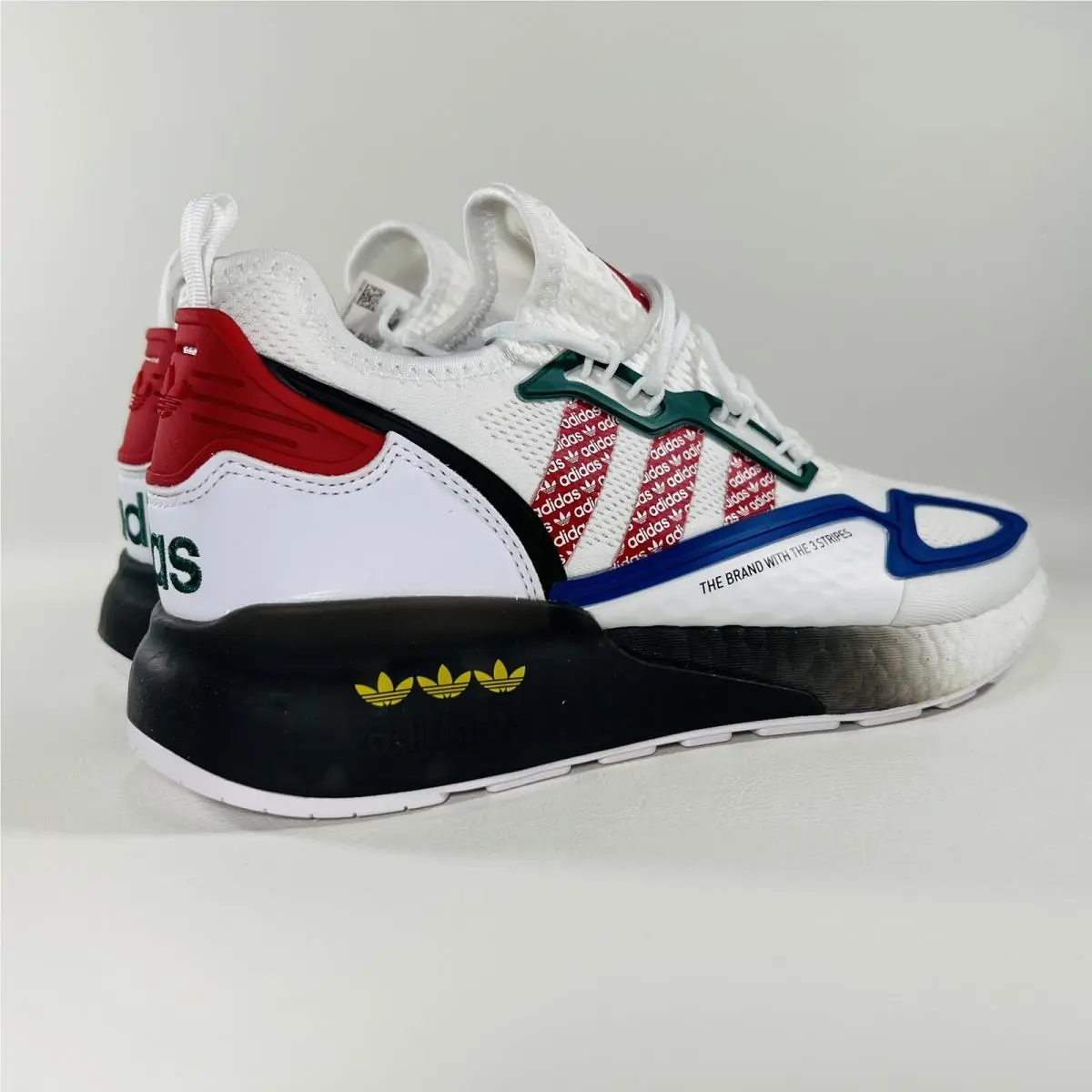 Adidas shoes - adidas ZK 2K Boost - Boost - FZ4839 - White / Scarlet 20