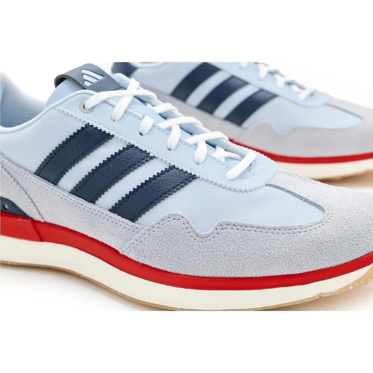 Adidas shoes - Crystal Sky/Collegiate Navy/Better Scarlet 4