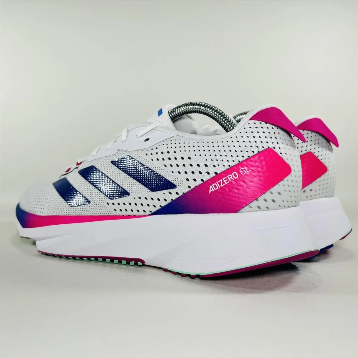 Adidas shoes - adidas Adizero - Adizero - GV9095 - White / Blue / Pink 9