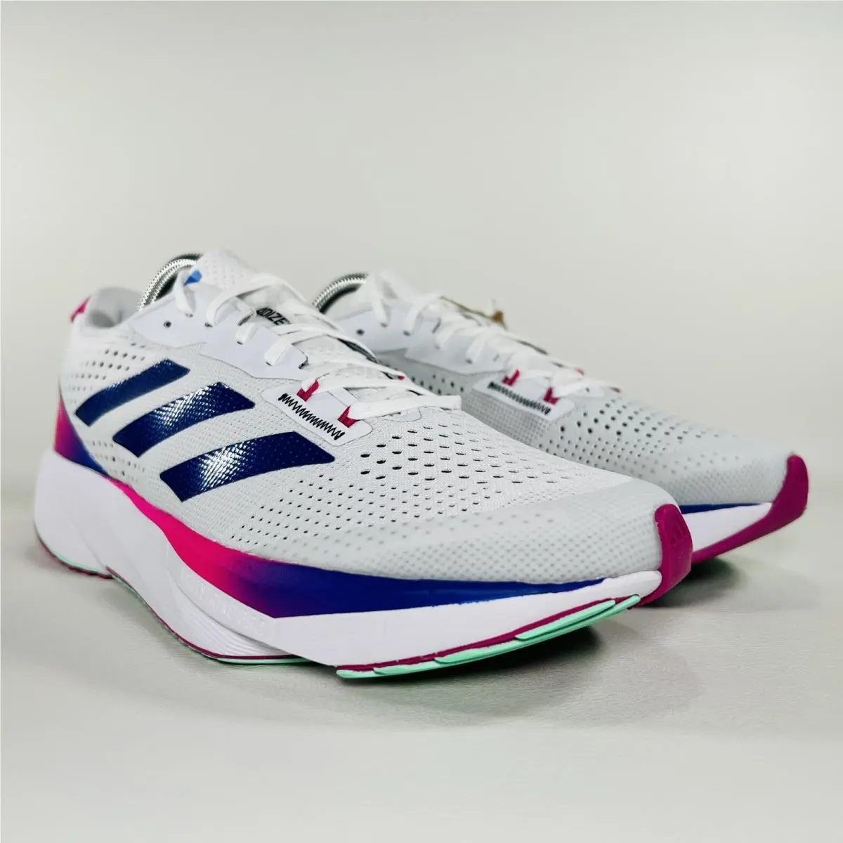 Adidas shoes - adidas Adizero - Adizero - GV9095 - White / Blue / Pink 4