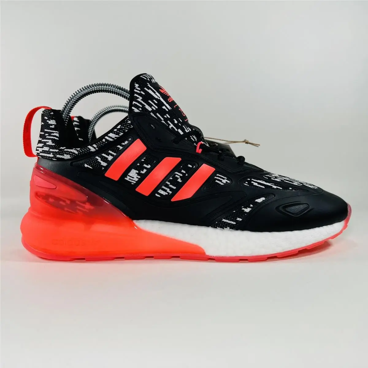 Adidas shoes - adidas ZX 2K Boost 2.0 - GW8237 - Black / White / Pink 1