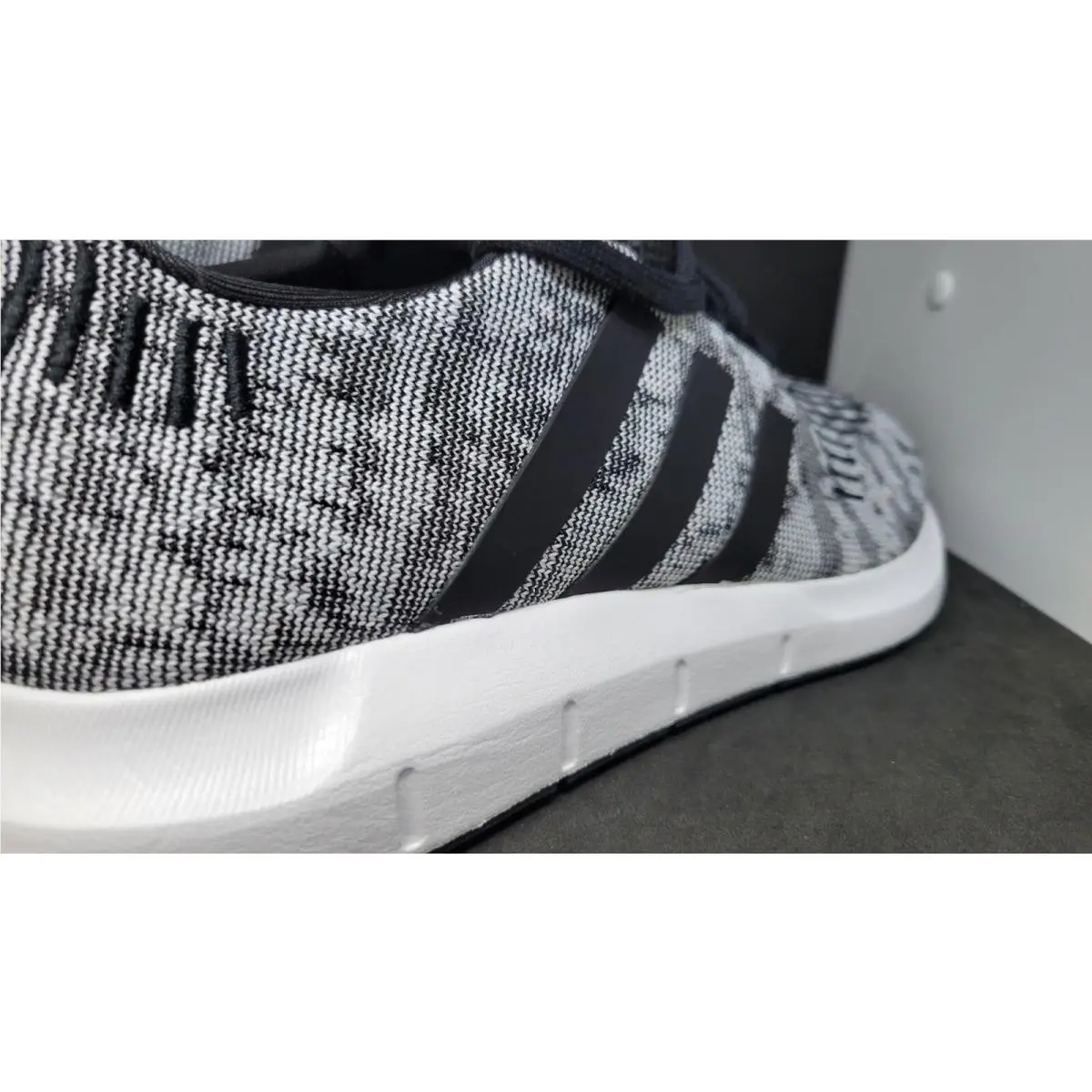 Adidas shoes - adidas Swift Run - Swift Run - EE4442 - Black White 9