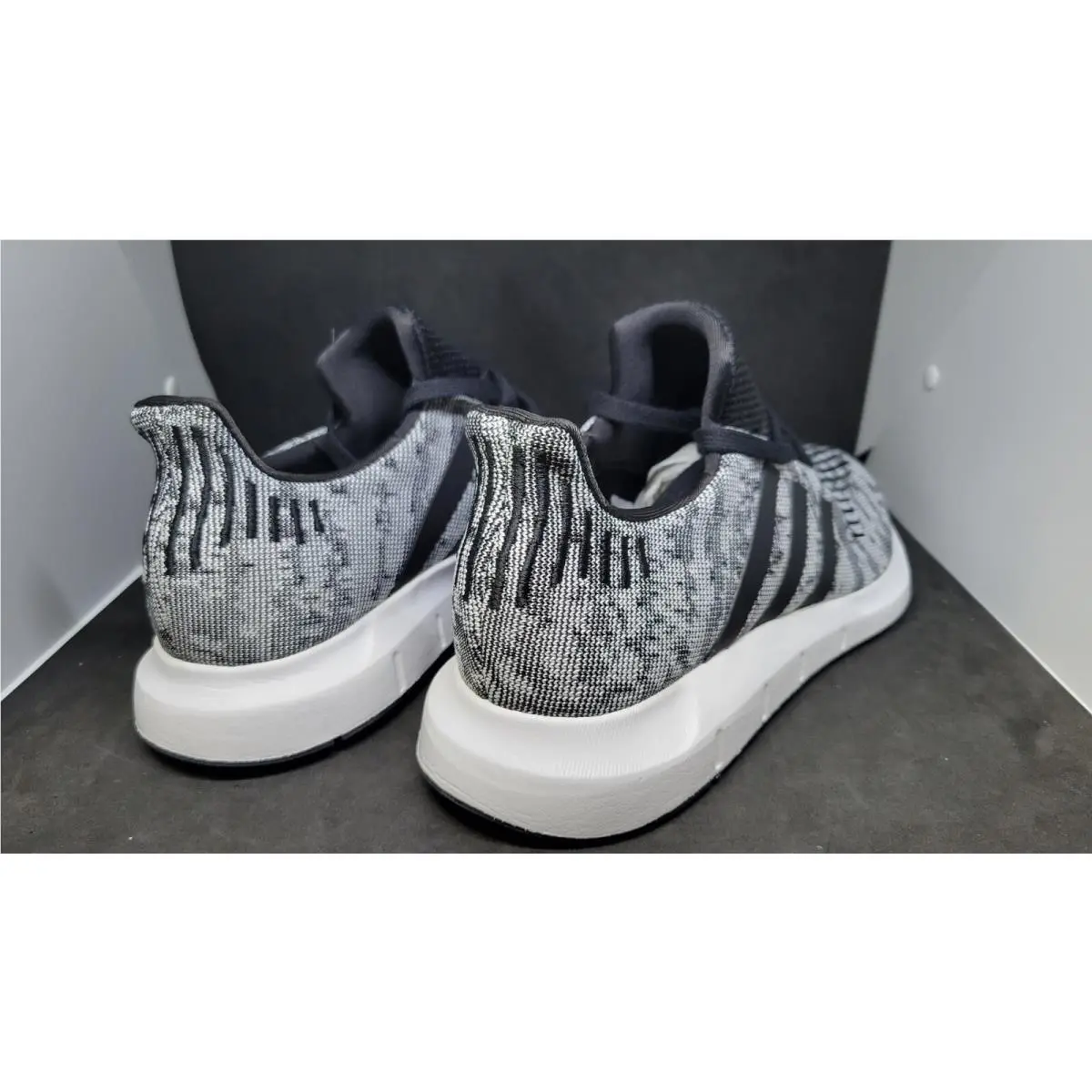 Adidas shoes - adidas Swift Run - Swift Run - EE4442 - Black White 2