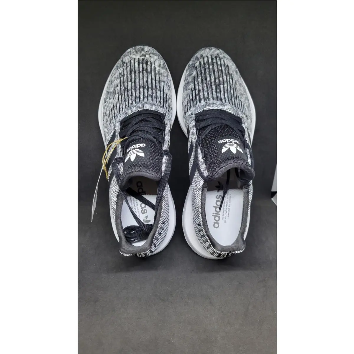 Adidas shoes - adidas Swift Run - Swift Run - EE4442 - Black White 4