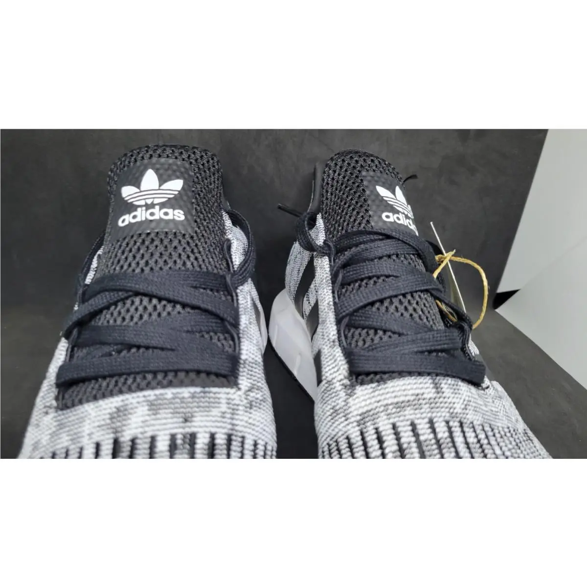 Adidas shoes - adidas Swift Run - Swift Run - EE4442 - Black White 19